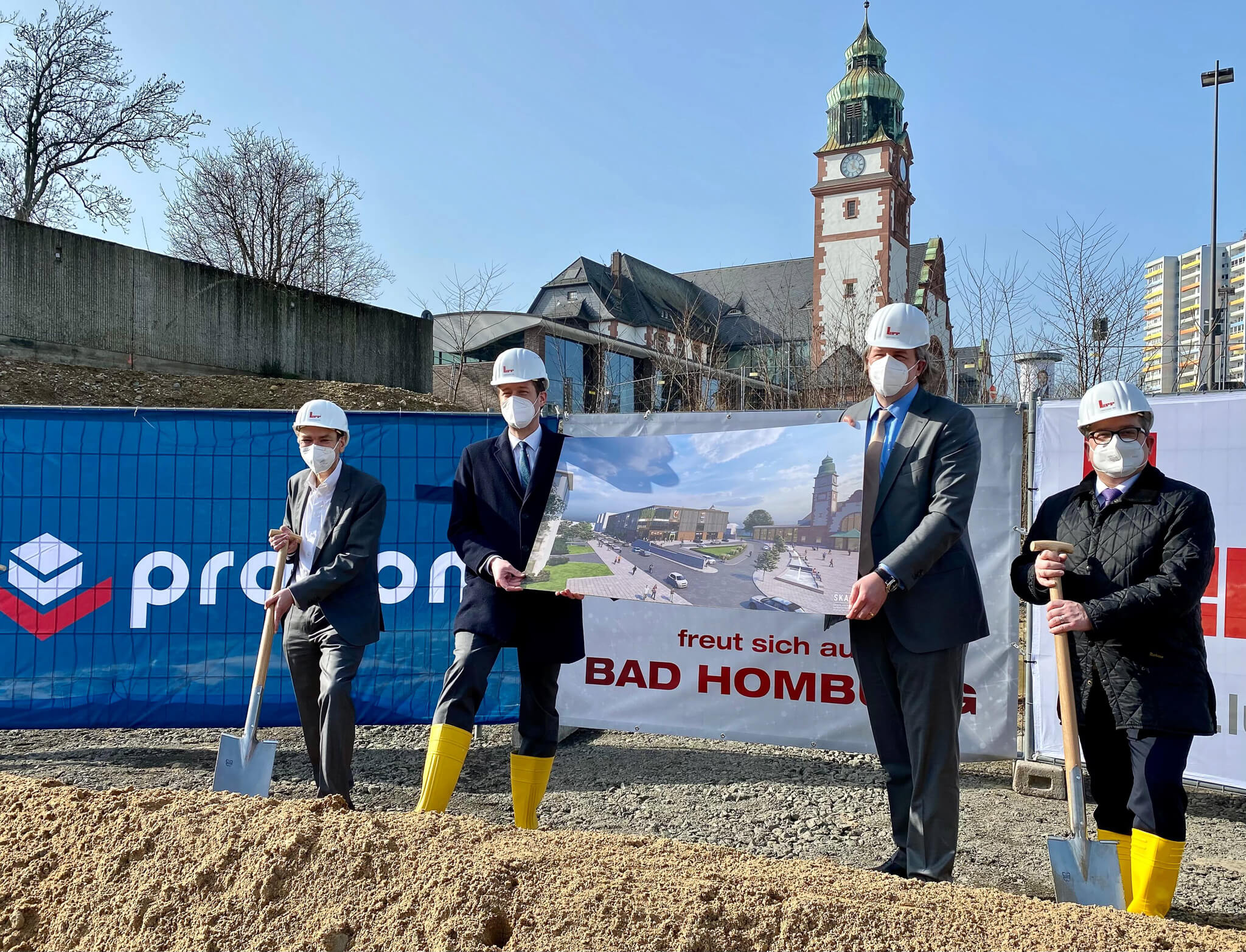 Bad Homburg Am Wasserturm Spatenstich